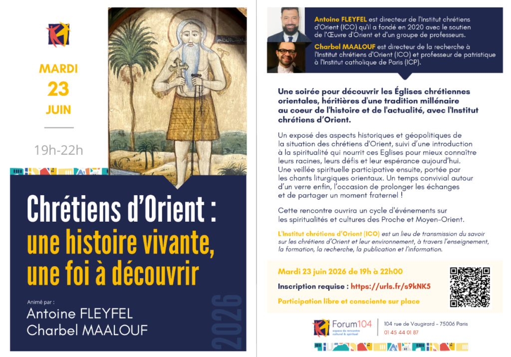 Chrétiens d’Orient, une histoire vivante, une foi à découvrir