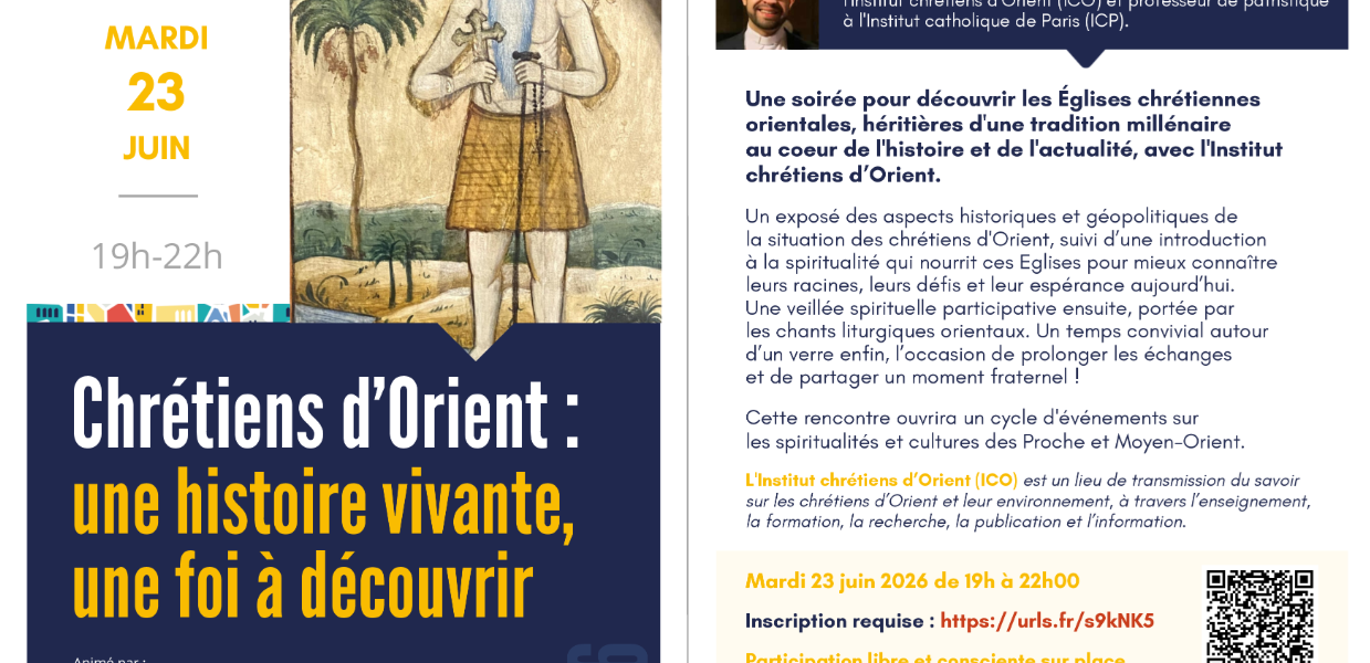 Chrétiens d’Orient, une histoire vivante, une foi à découvrir